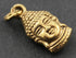 24K Gold Vermeil Over Sterling Silver Buddha Head Charm-- VM/CH2/CR30